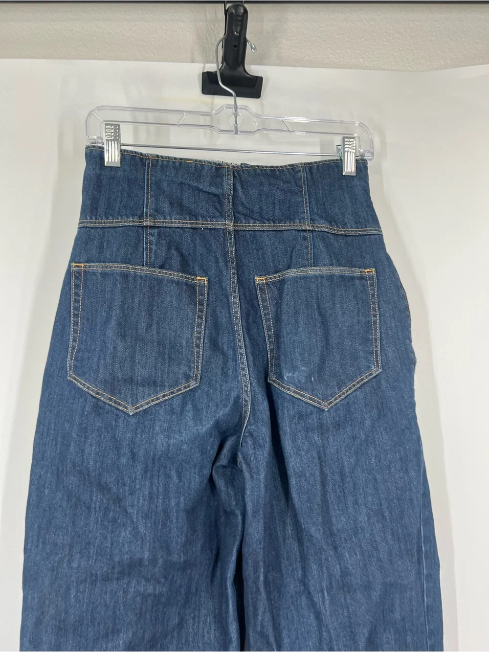 Rebecca Taylor La Vie High-Rise Pleated Jeans